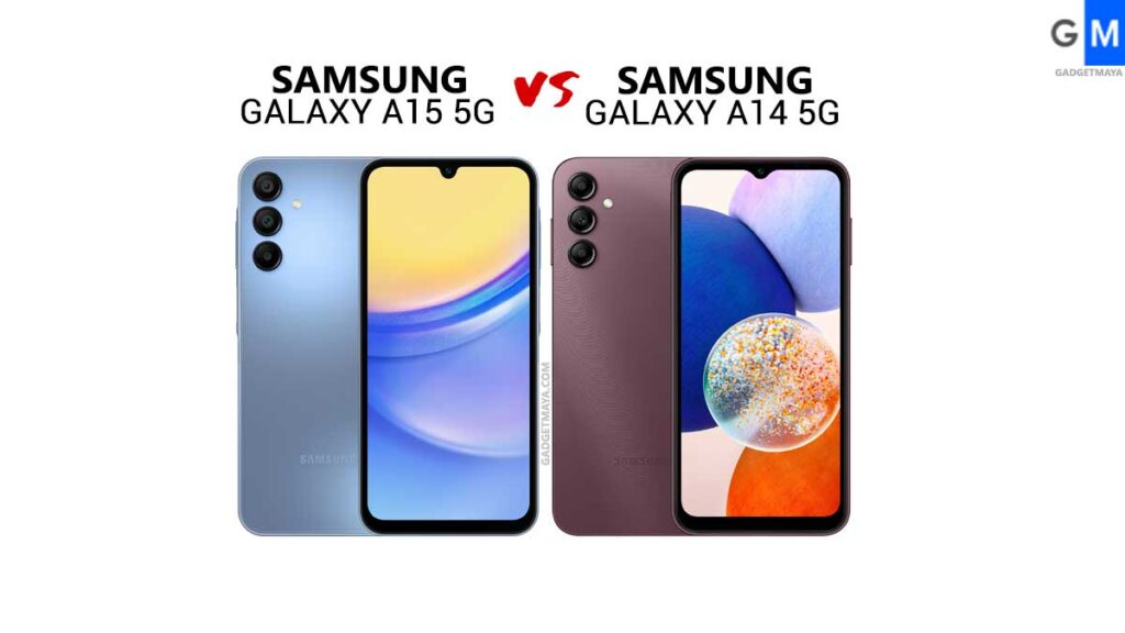 Samsung Galaxy A15 5G vs Samsung Galaxy A14 5G