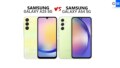 Samsung Galaxy A25 5G vs Samsung Galaxy A54 5G comparison